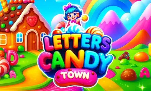 Letters Candy Town