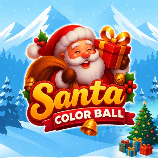 Santa Color Ball